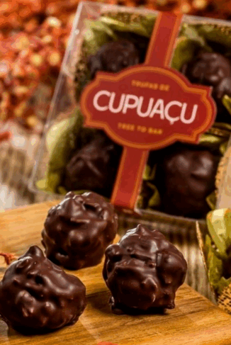 Beijos de Cupuaçu - Chocolate Intenso 70% - 60g c/ 4 unidades